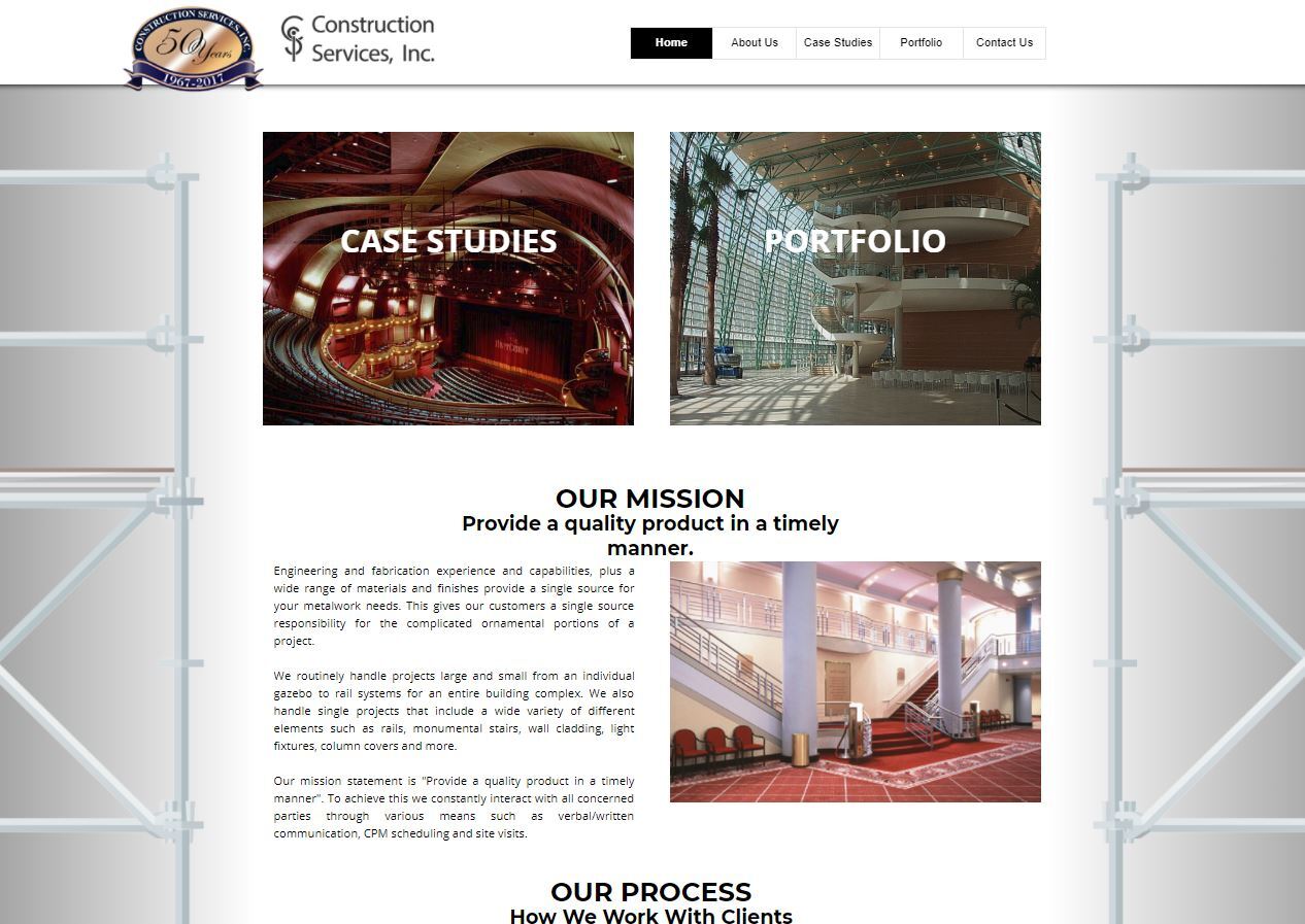 client web design sample