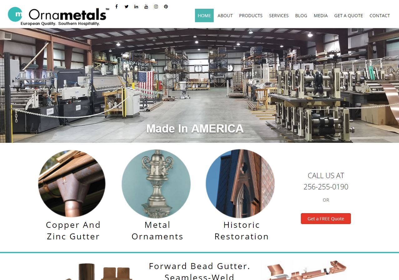 client web design example