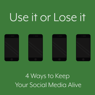 use it or lose it social media