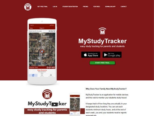 mystudytracker design